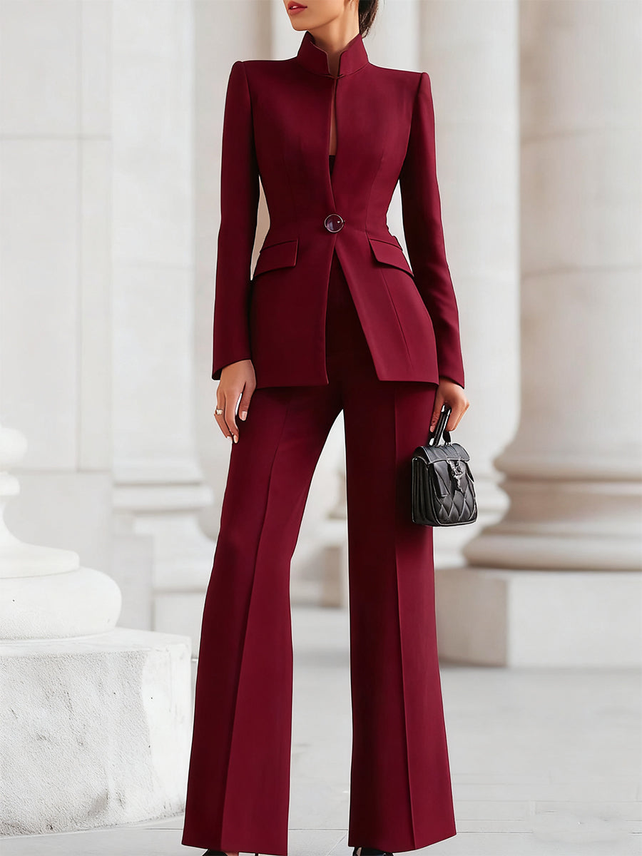 Sharie - Elegant Blazer & Byxdress Set