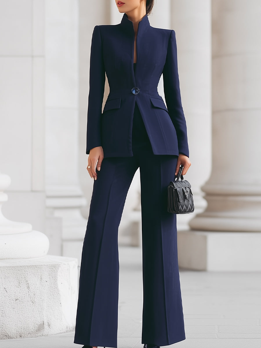 Sharie - Elegant Blazer & Byxdress Set