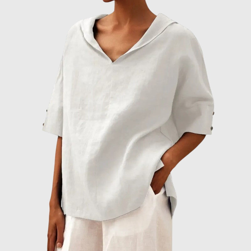 Ayla | Blus - Gul