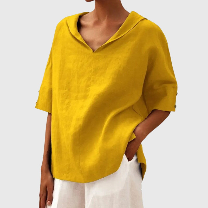 Ayla | Blus - Brun
