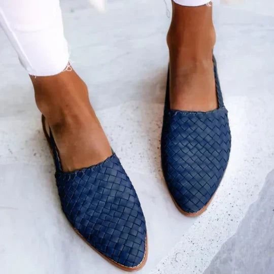 Lyn | Hantverksgjorda Platta Sandaler